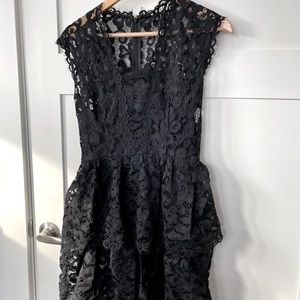 Anthropologie Shoshanna Solenne Lace Dress